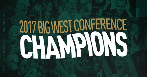 No. 22 Cal Poly Volleyball Sweeps UC Irvine, Wins Big West Title Image