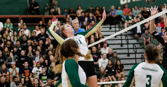 Cal Poly Volleyball Defeats UC Riverside to Win Big West Title Outright Image