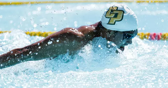 Freshman Hudson Shatters School Record in Swim at UNLV Invite Image