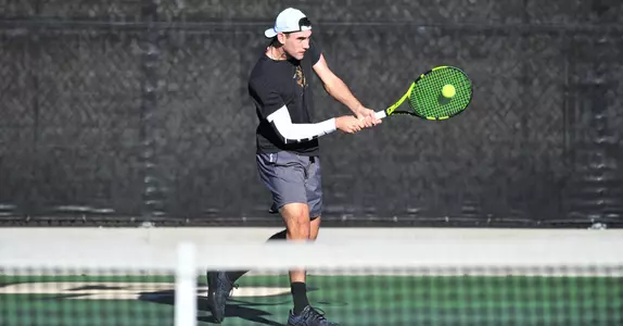 Mustang Men's Tennis Sweeps LMU, 7-0 Image