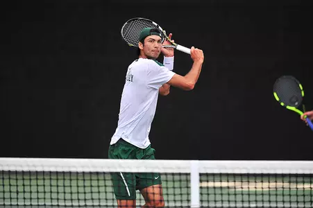 Mustang Men's Tennis Defeats Arizona 5-2 Image
