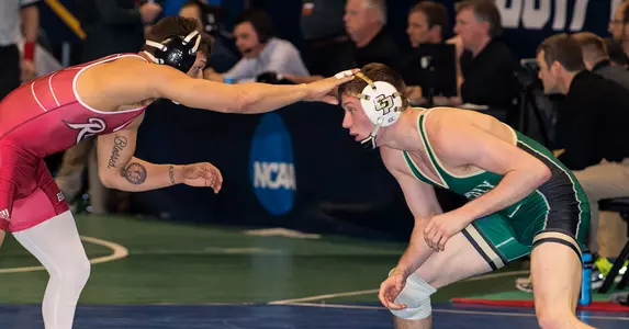 Cal Poly Wrestlers Shorts and Schilling Eliminated From NCAAs Image