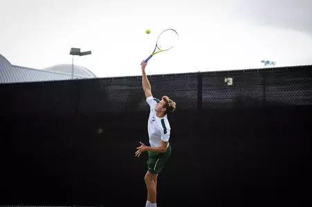 Mustang Men's Tennis Defeats Utah State 4-3 Image