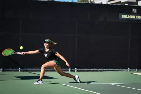 Cal Poly Women's Tennis Falls 4-1 in Last Match of the Season Image