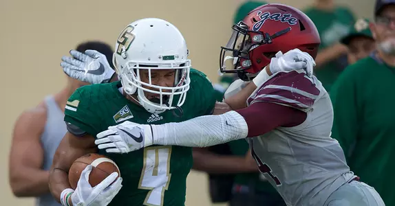 Colgate Scores First 20 Points of Game and Holds on to Beat Cal Poly Image