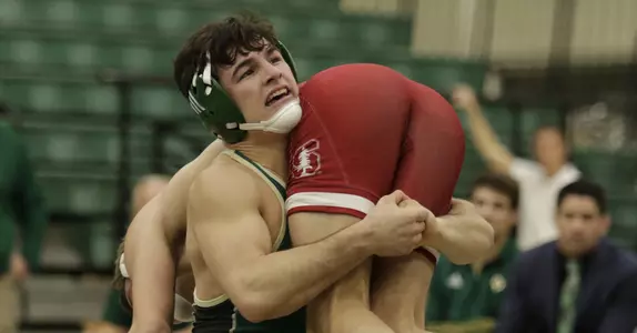 Cal Poly Falls to Stanford 23-14 in Pac-12 Dual Meet Image