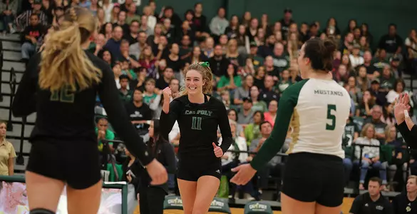 No. 12 Mustangs Sweep UCSB, Remain Undefeated in the Big West Image