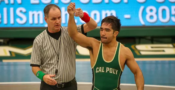 Cal Poly Falls to Cal Baptist 28-10 in Dual Meet Opener Saturday Image