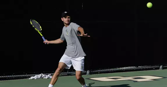 Cal Poly Men's Tennis Falls to Arizona State in ASU Invitational Image