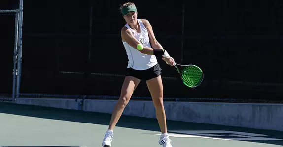 Cal Poly Women's Tennis Falls in Close Battle with UC Davis Image