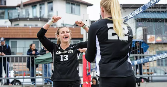 No. 6 Cal Poly Beach Volleyball Sweeps First Home Matches Saturday Image