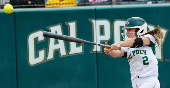 Cal Poly Softball Caps Non-Conference Play with 4-1 Win versus Santa Clara Image