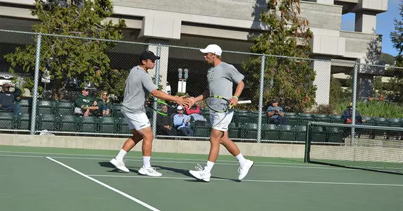 Cal Poly Men's Tennis Sweeps Boise State at Home 4-0 Image