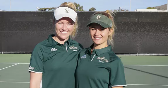 Mustangs Women's Tennis Loses Hard Fought Battle with UCSB Image