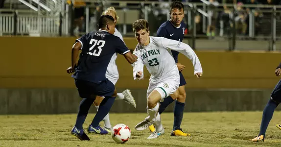 Goode, Evans Tally Goals to Lead Cal Poly to Win Over Westmont Image