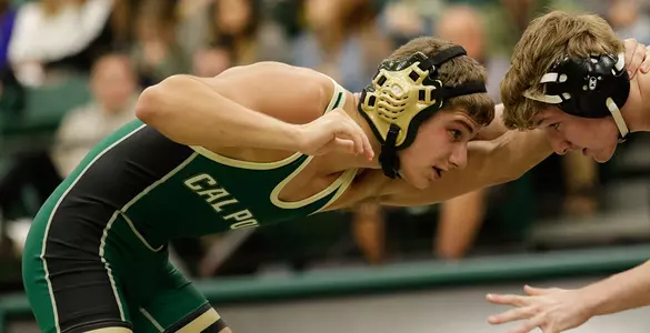 Three Cal Poly Wrestlers Place in Menlo College Invitational Image