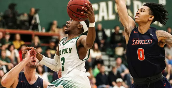 Cal State Fullerton Pulls Away from Cal Poly in Second Half Image