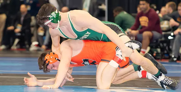Lane Eliminated from NCAA Championships by Pair of Decisions Image