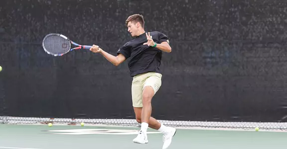 Cal Poly Men's Tennis Downs Nevada Friday, 4-1 For Fourth Straight Win Image