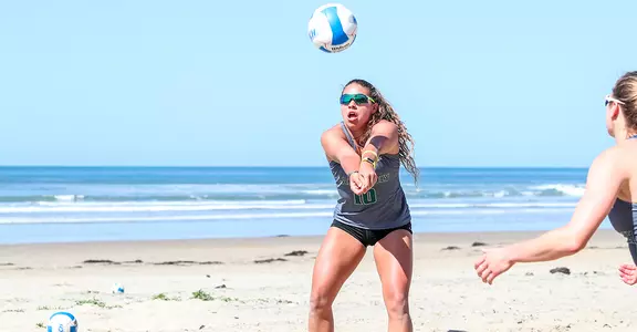 No. 7 Mustangs Split a Pair of Matches Saturday in Malibu Image