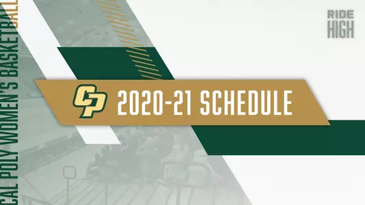 Cal Poly WBB Schedule '20-21