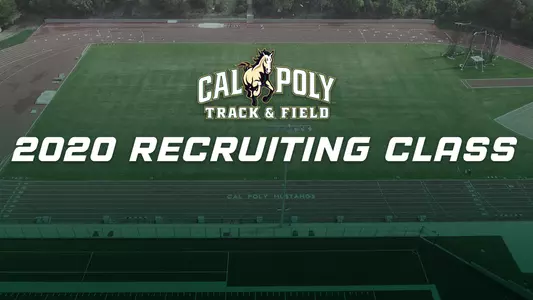 2020 Cal Poly TF XC Recruiting Class graphic