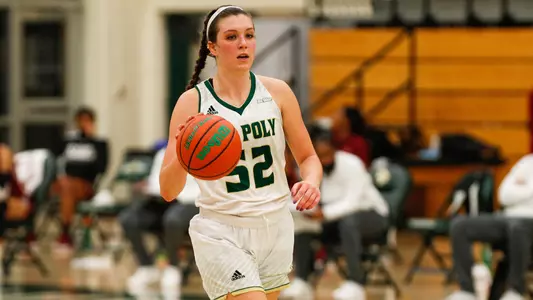 Cal Poly’s Sierra Campisano is shown against New Mexico State in 2020 (File Photo by Owen Main ©)
