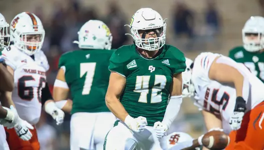 Matt Shotwell celebrates pick six.