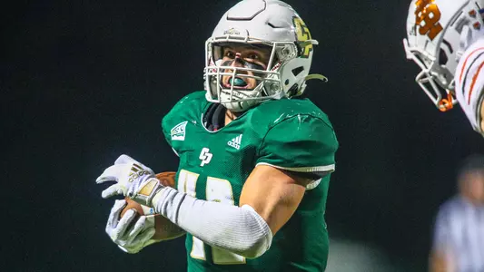 Matt Shotwell returns an interception for a touchdown.