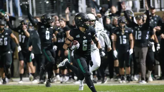 Xavier Oliphant returns missed field goal 100 yards.
