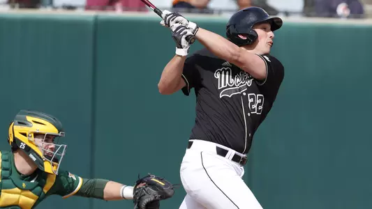 Brooks Lee bats against Baylor in 2020.