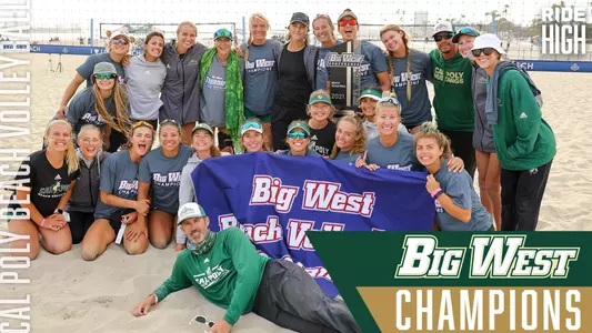 Beach Volleyball 2021 Big West Champs