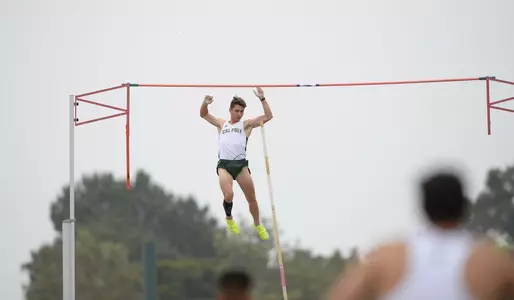 Mathis Bresko earned All-BWC honors in 2021 for the pole vault.