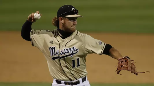 Tate Samuelson had five hits in the CSU Bakersfield series this weekend.