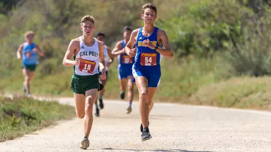 William Fallini-Haas runs for Cal Poly.