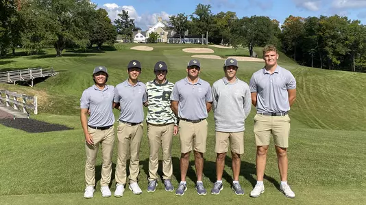 Cal Poly's six golfers in Marquette Invitational.