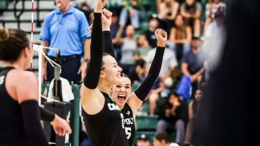 Cal Poly volleyball hosted CSUF. 9/24/22 Photo by Owen Main