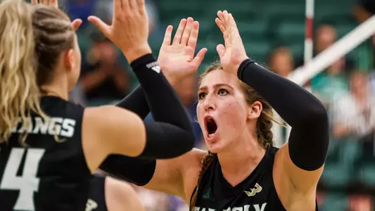 Cal Poly volleyball hosted CSUF. 9/24/22 Photo by Owen Main