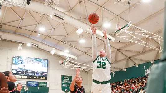 Cal Poly Womenâ??s Basketball hosted Simpson 11/10/22 Photo by Owen Main