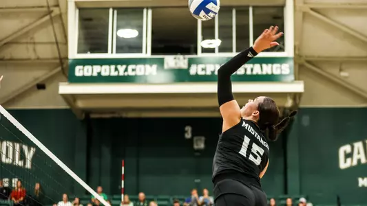 Cal Poly volleyball hosted CSUF. 9/24/22 Photo by Owen Main