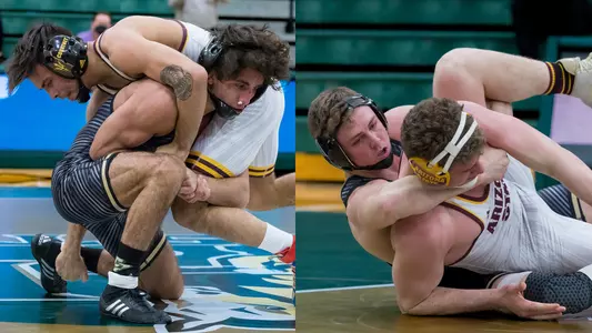 Antonio Lorenzo and Bernie Truax in action.