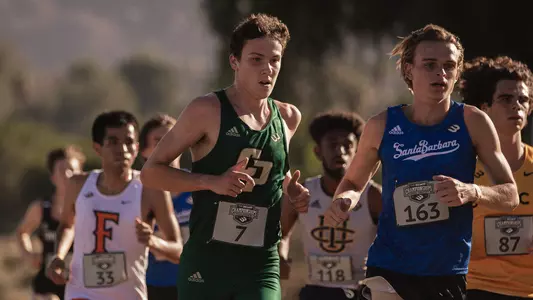 Aidan McCarthy, Diaz, Olla, Bennett, Rivas, 2022 Big West XC Championships, 10-29-22