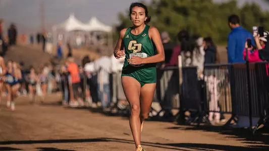 Misty Diaz, Diaz, Olla, Bennett, Rivas, 2022 Big West XC Championships, 10-29-22