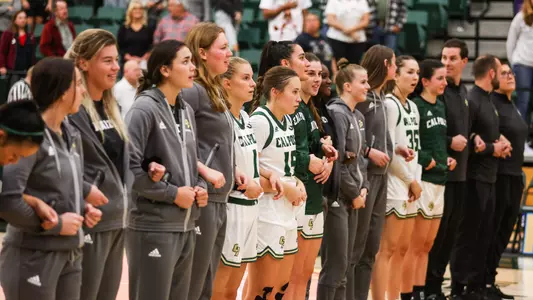 Cal Poly Womenâ??s Basketball hosted UC Santa Cruz for an exhibition at Mott Athletics Center in San Luis Obispo, CA 11/4/22 Photo by Owen Main