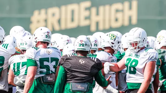 Mustangs are ready to Ride High in Spring Camp.