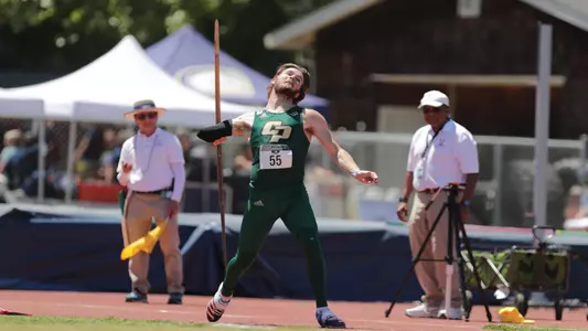 Kevin Schmitt, javelin, 2022 Big West Championships, Bill Payne