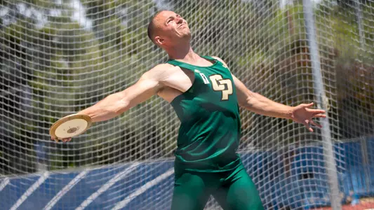 Nick Gammal, discus, decathlon, 2022 Big West Championships, Bill Payne