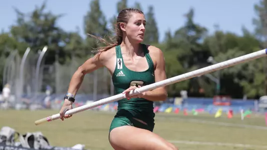 Roxanne Nolan, pole vault, 2022 Big West Championships, Bill Payne