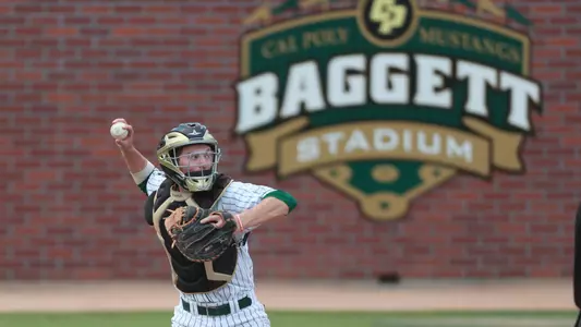 Ryan Stafford throws to second base.