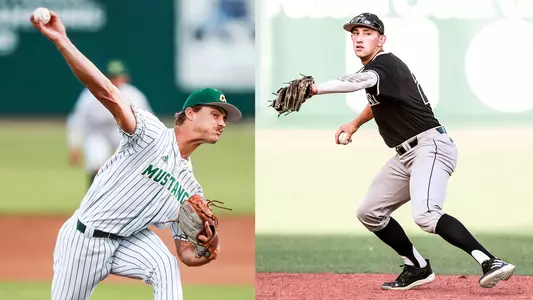 All-West Region honorees Drew Thorpe and Brooks Lee.